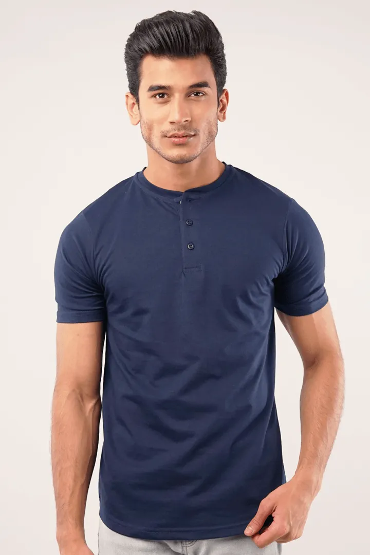 Rusch Short Sleeves Henley T-Shirt