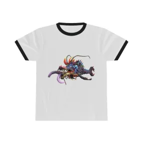 Ryuuk the Fish Dragon God Unisex Ringer Tee