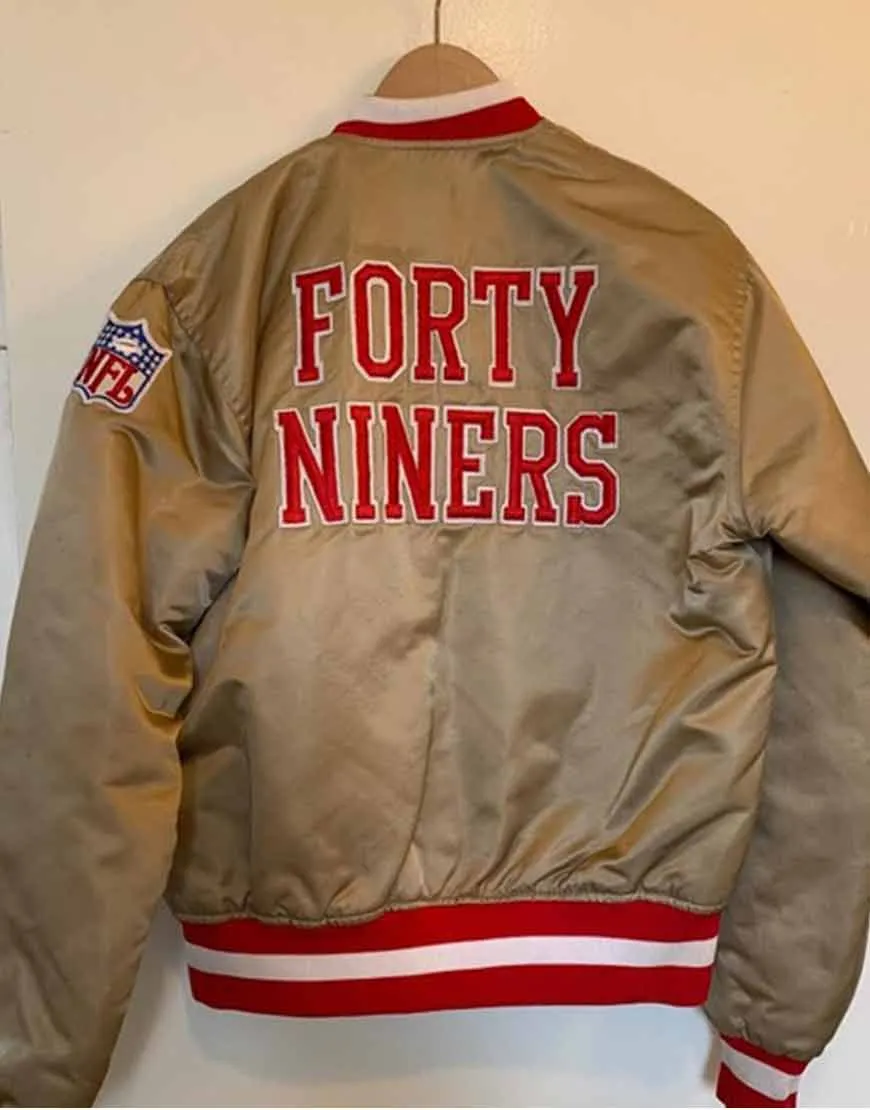 San Francisco 49ers Gold Jacket