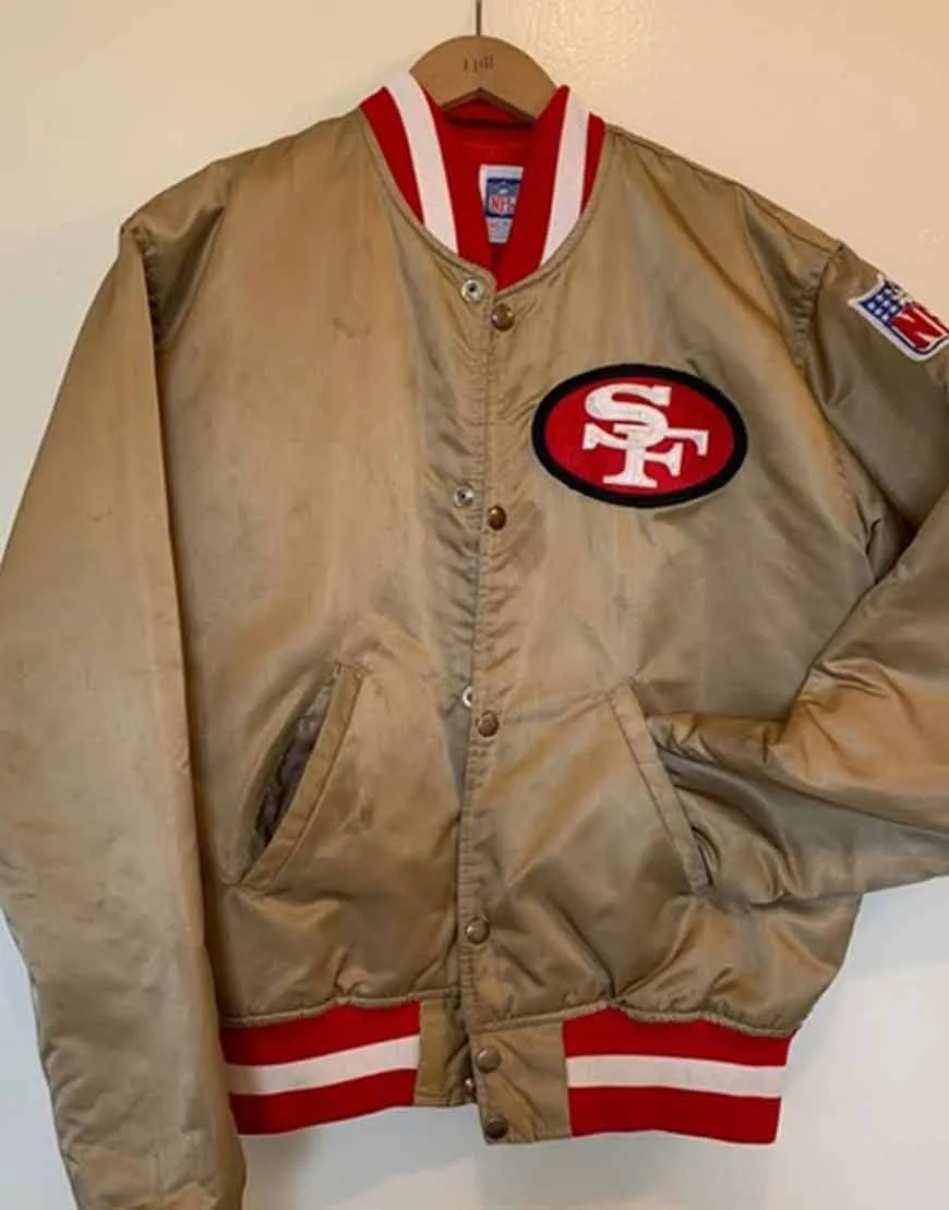 San Francisco 49ers Gold Jacket