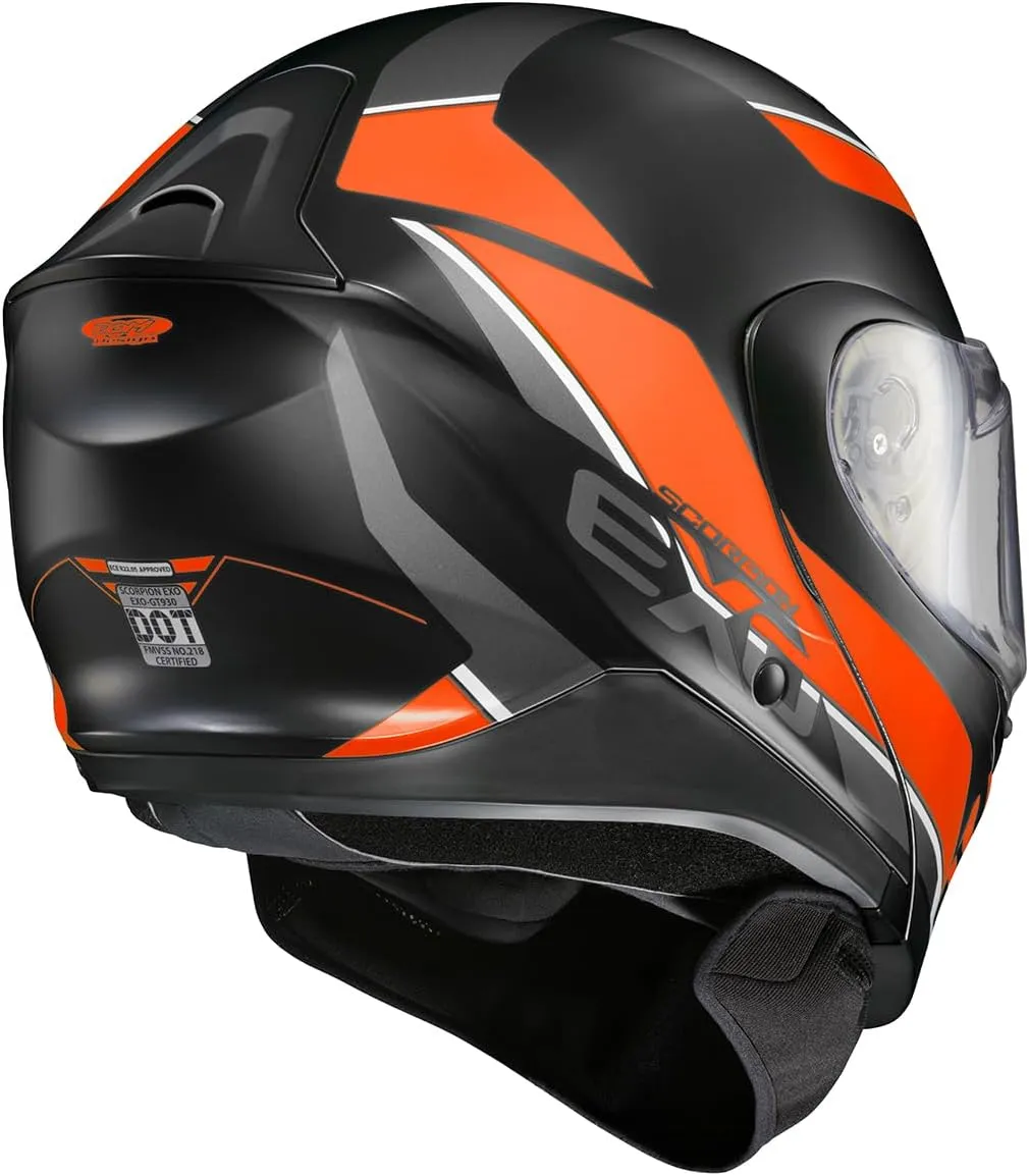 ScorpionEXO GT930 Cold Weather Adventure Modular Helmet Dual Pane Shield