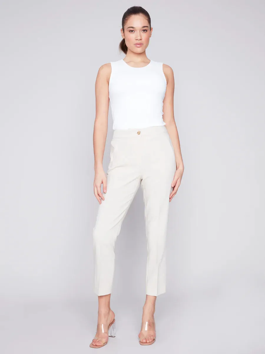 SIDE SLIT TAILORED PANT