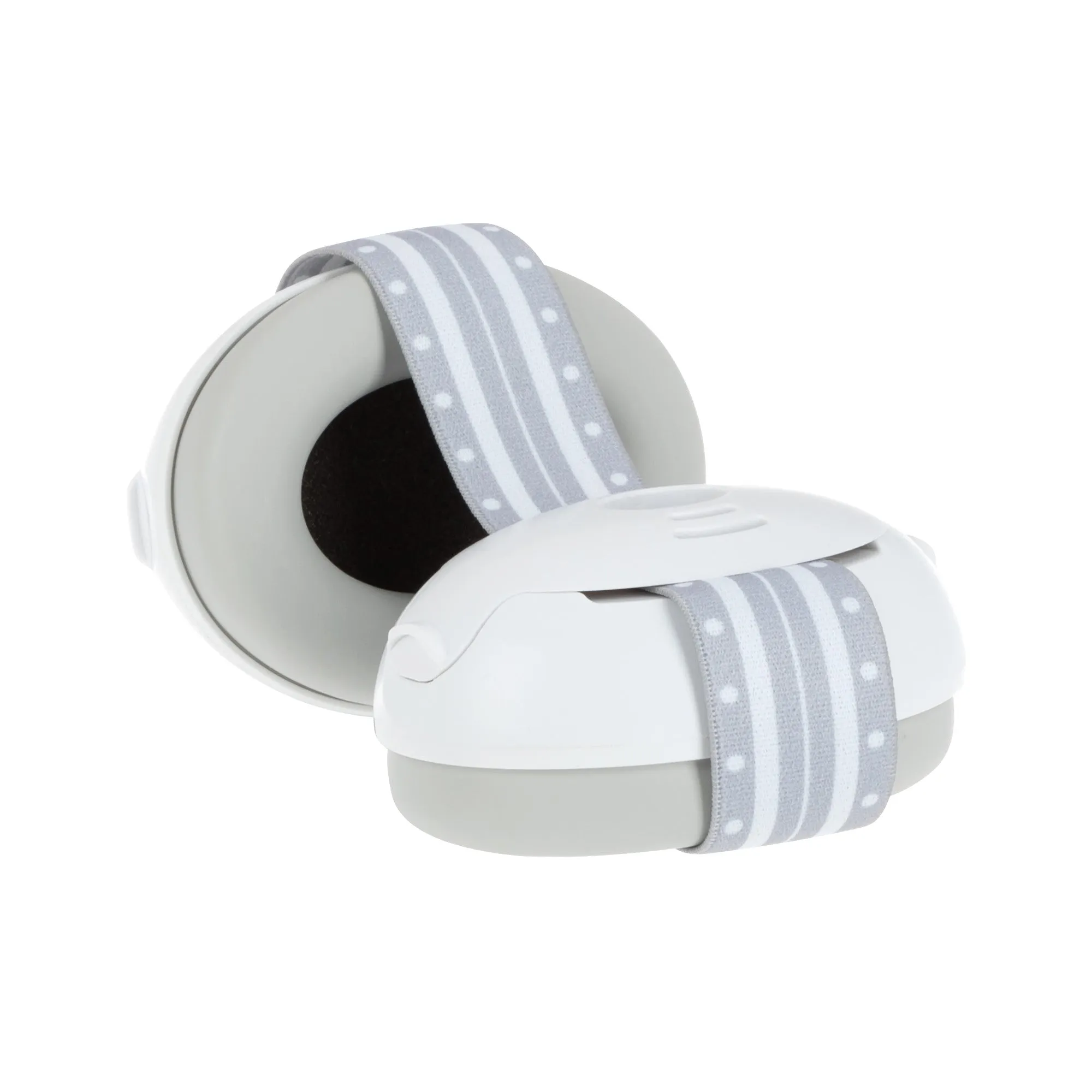 Soft Sounds Baby Earmuffs | White