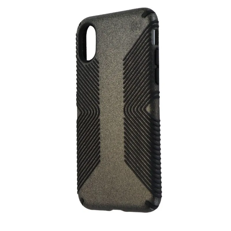 Speck Presidio Grip Glitter Series Case for Apple iPhone Xs/X - Black/Glitter