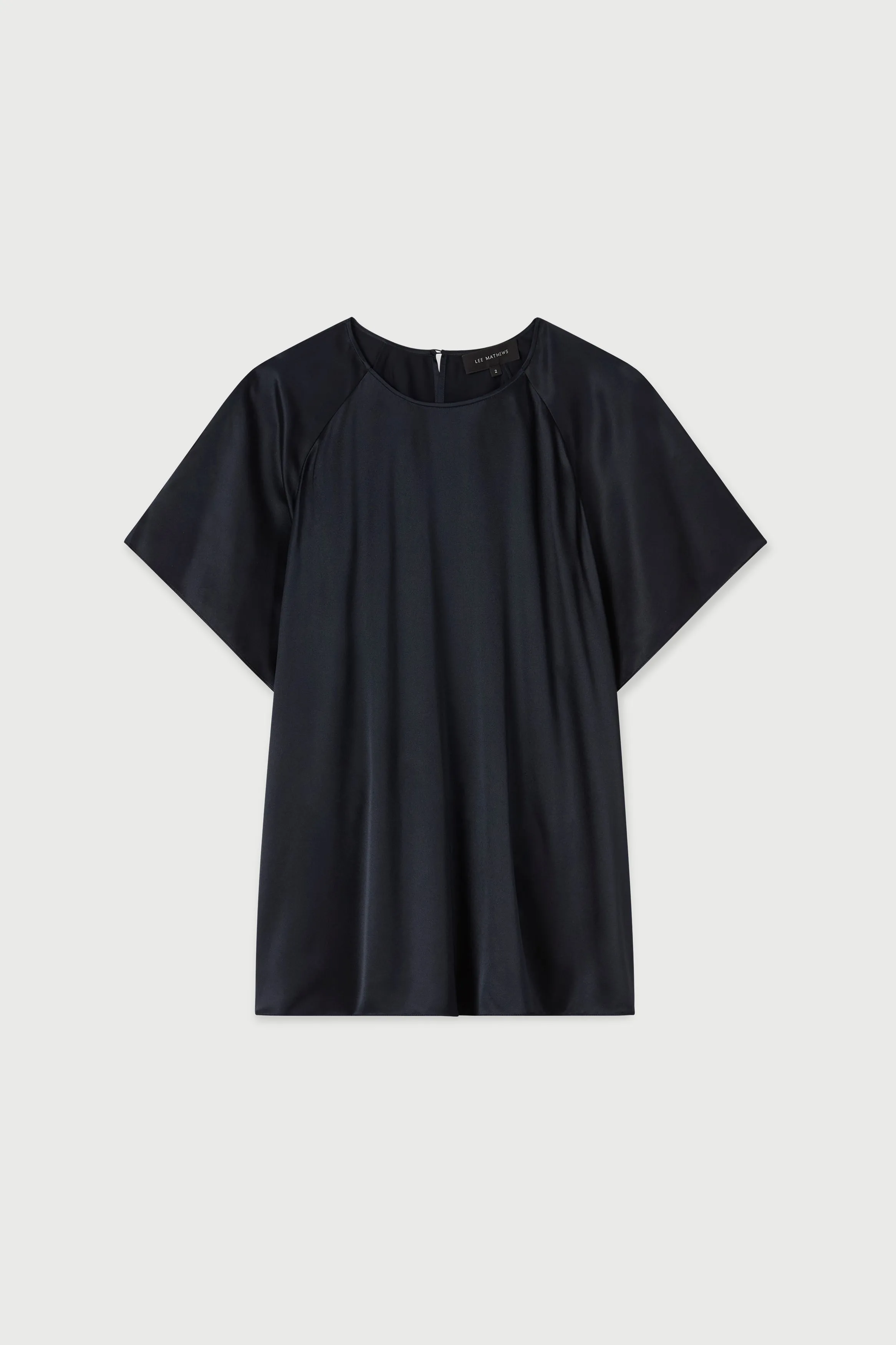 Stella Silk Satin Raglan Tee