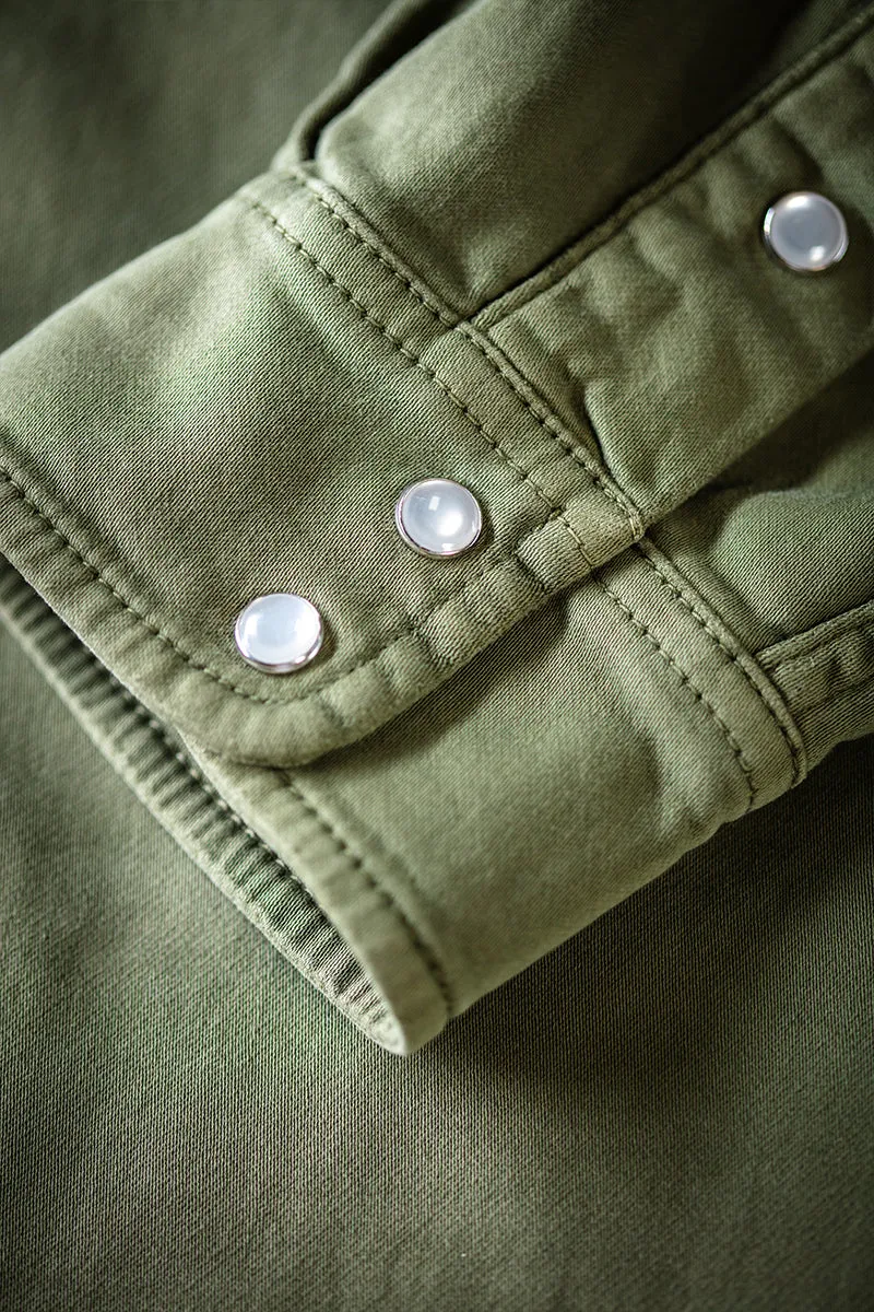 Sunday Shirt Army Green