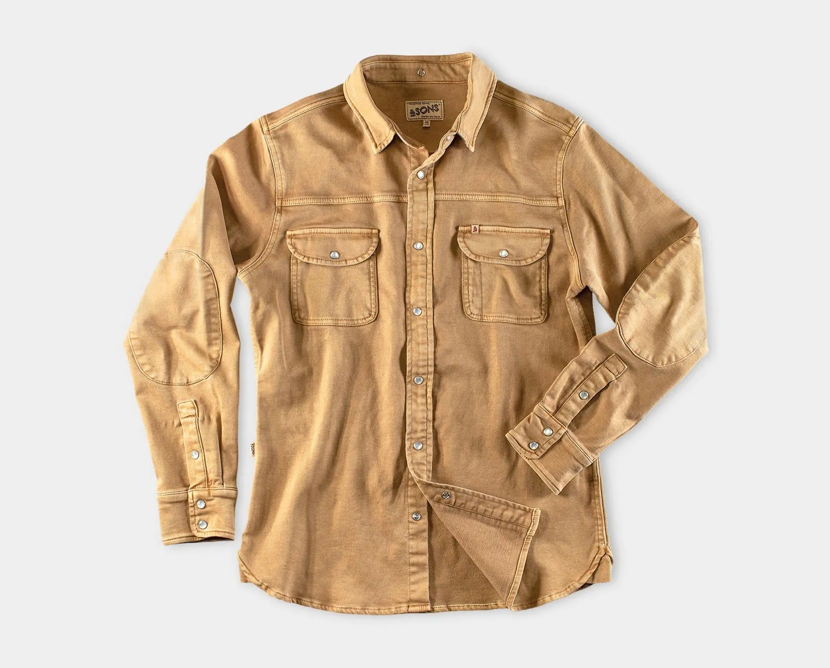 Sunday Shirt Dark Tan