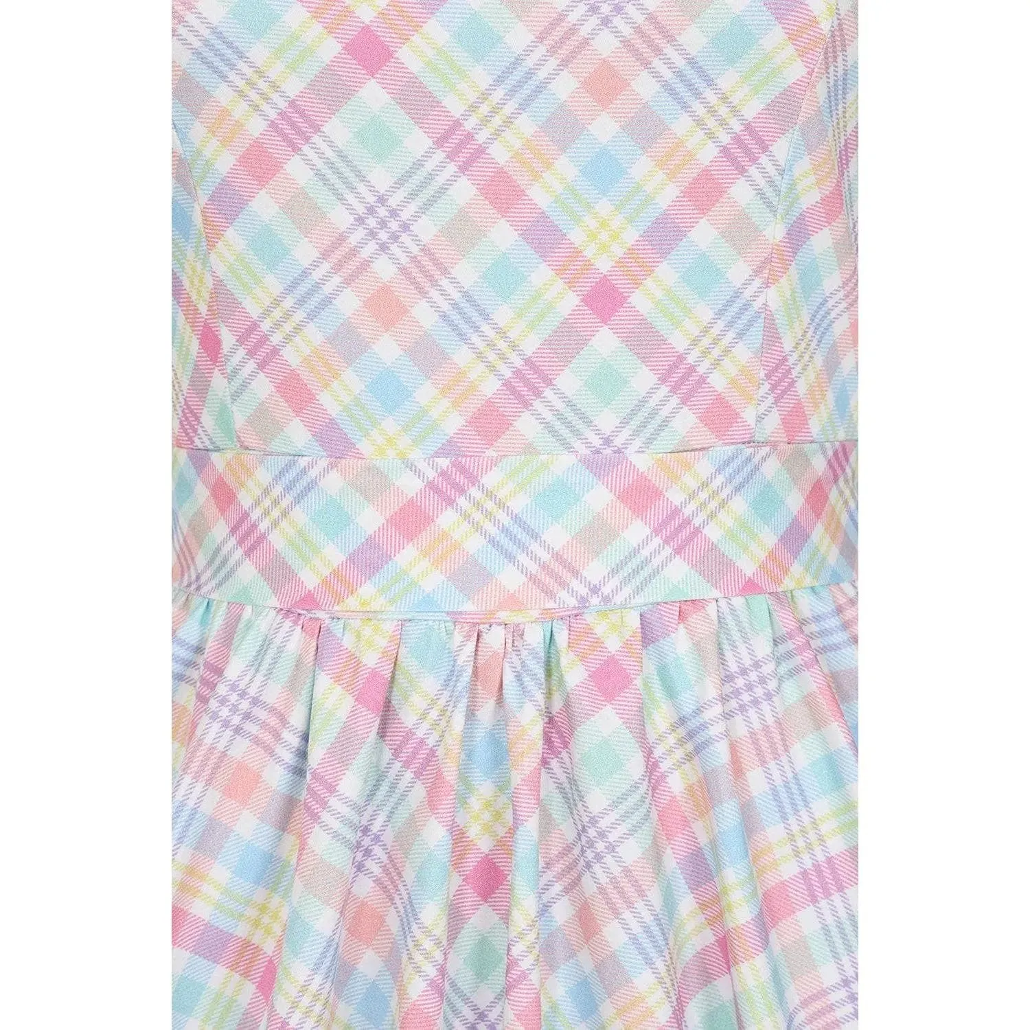 Swing Dress - Pastel Gingham