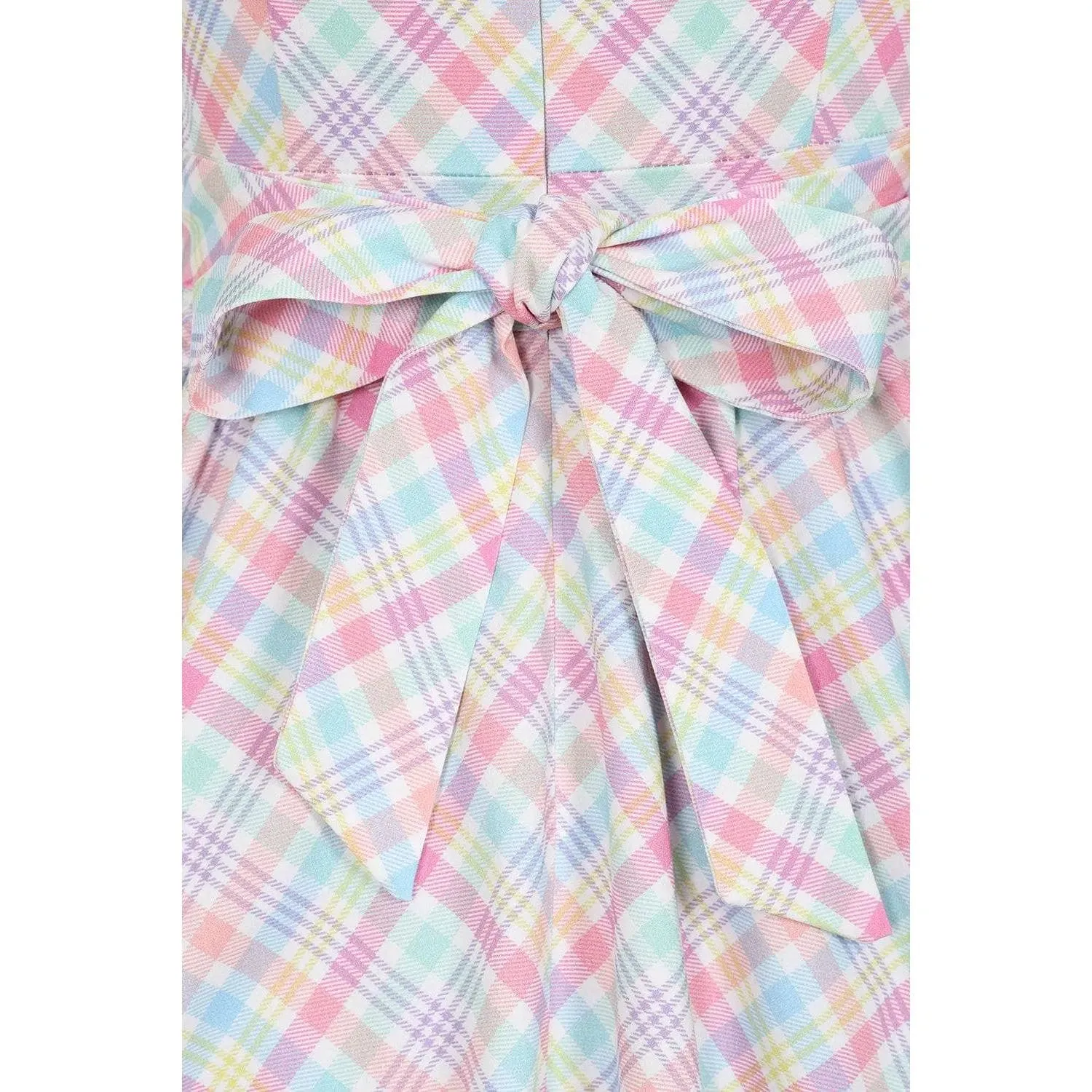 Swing Dress - Pastel Gingham