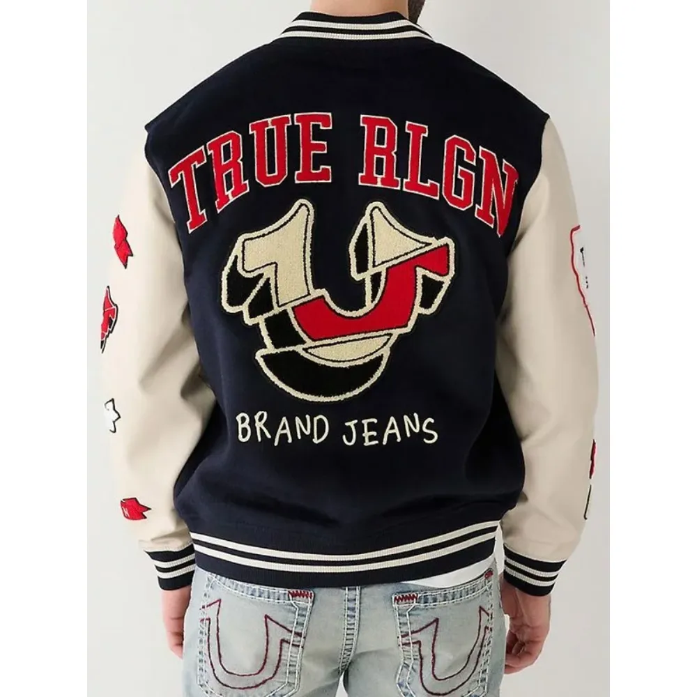 True Religion Varsity Jacket