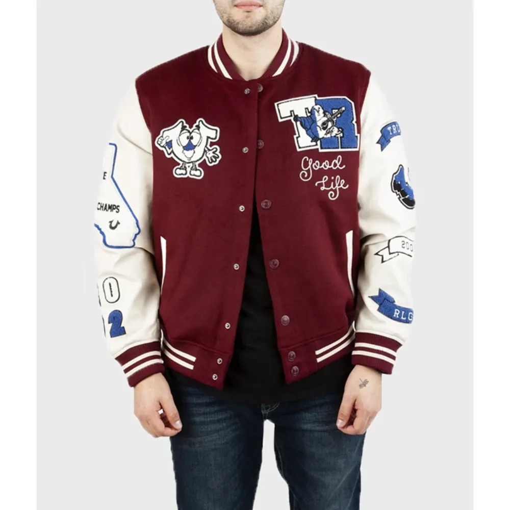 True Religion Varsity Jacket