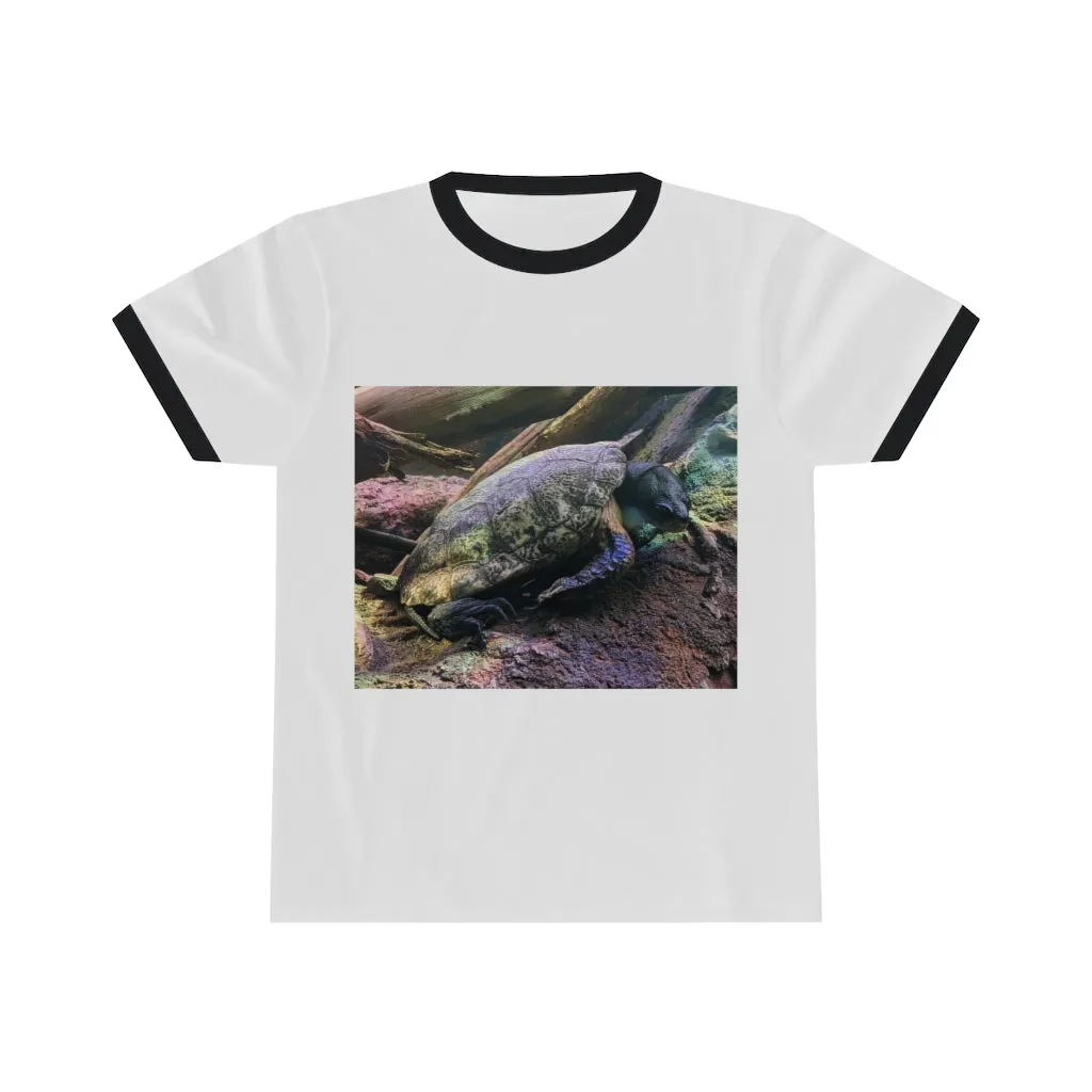 Turtle Unisex Ringer Tee