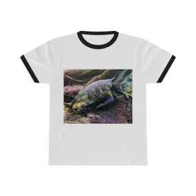 Turtle Unisex Ringer Tee