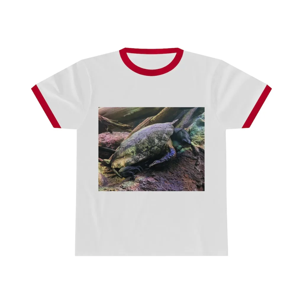 Turtle Unisex Ringer Tee