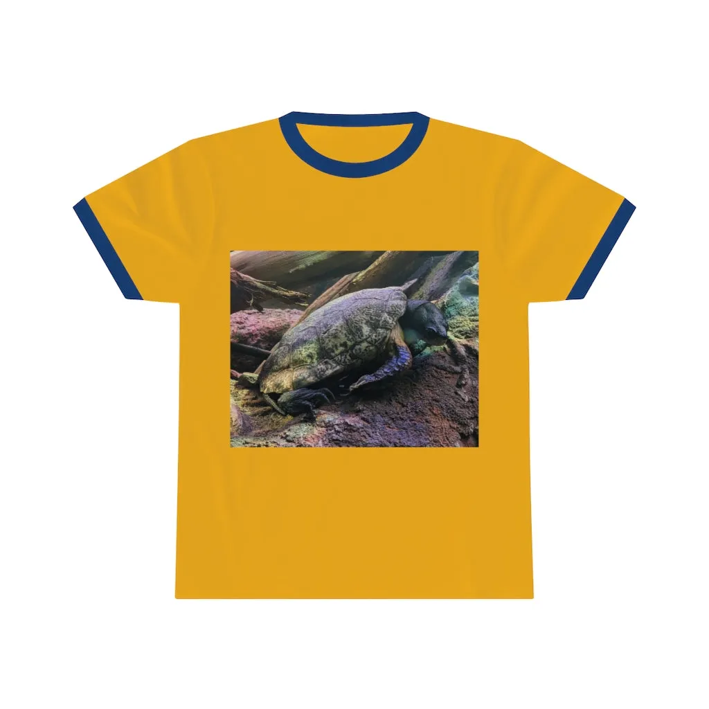 Turtle Unisex Ringer Tee