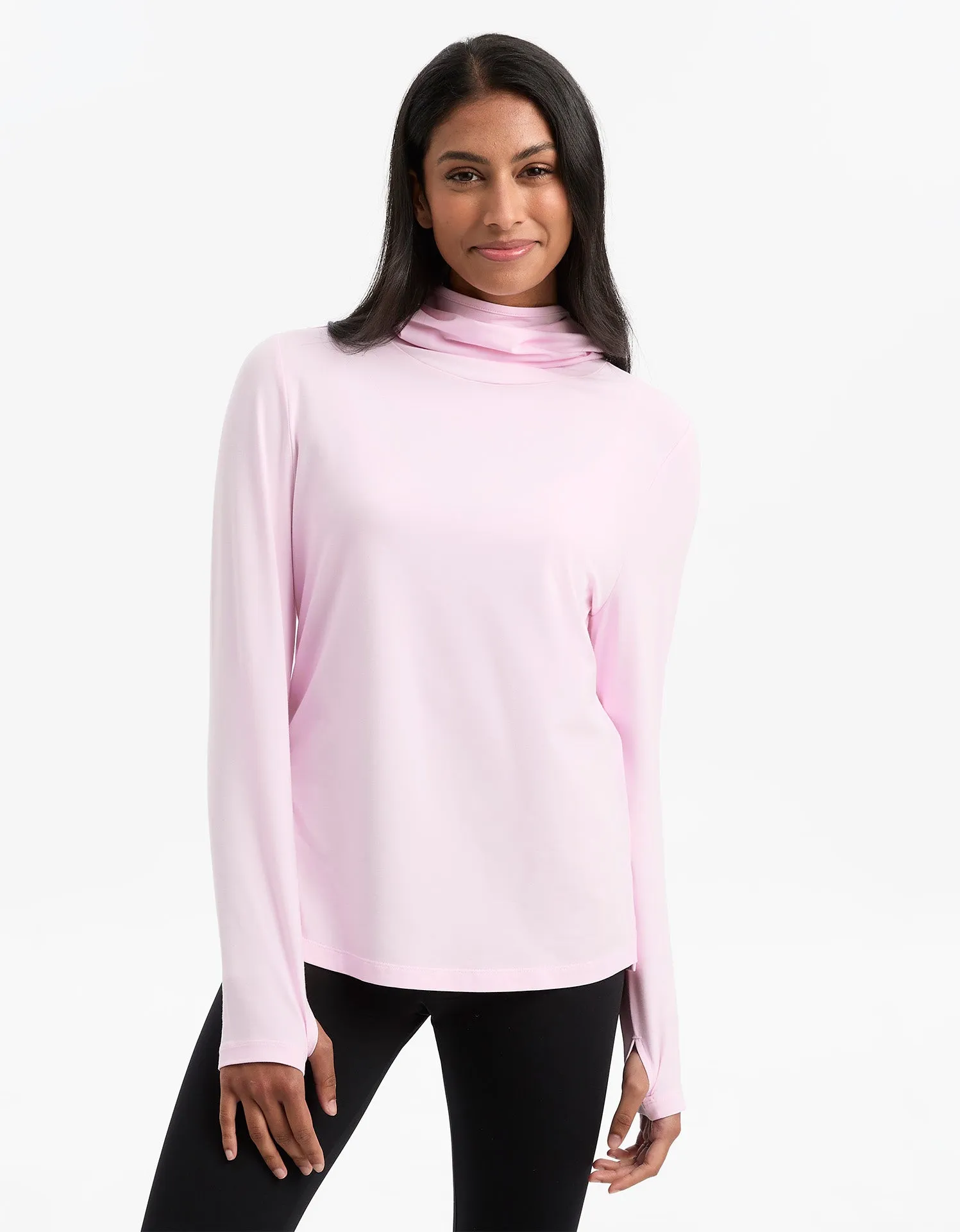 Ultimate Long Sleeve High Neck T-shirt UPF 50  Sensitive Collection