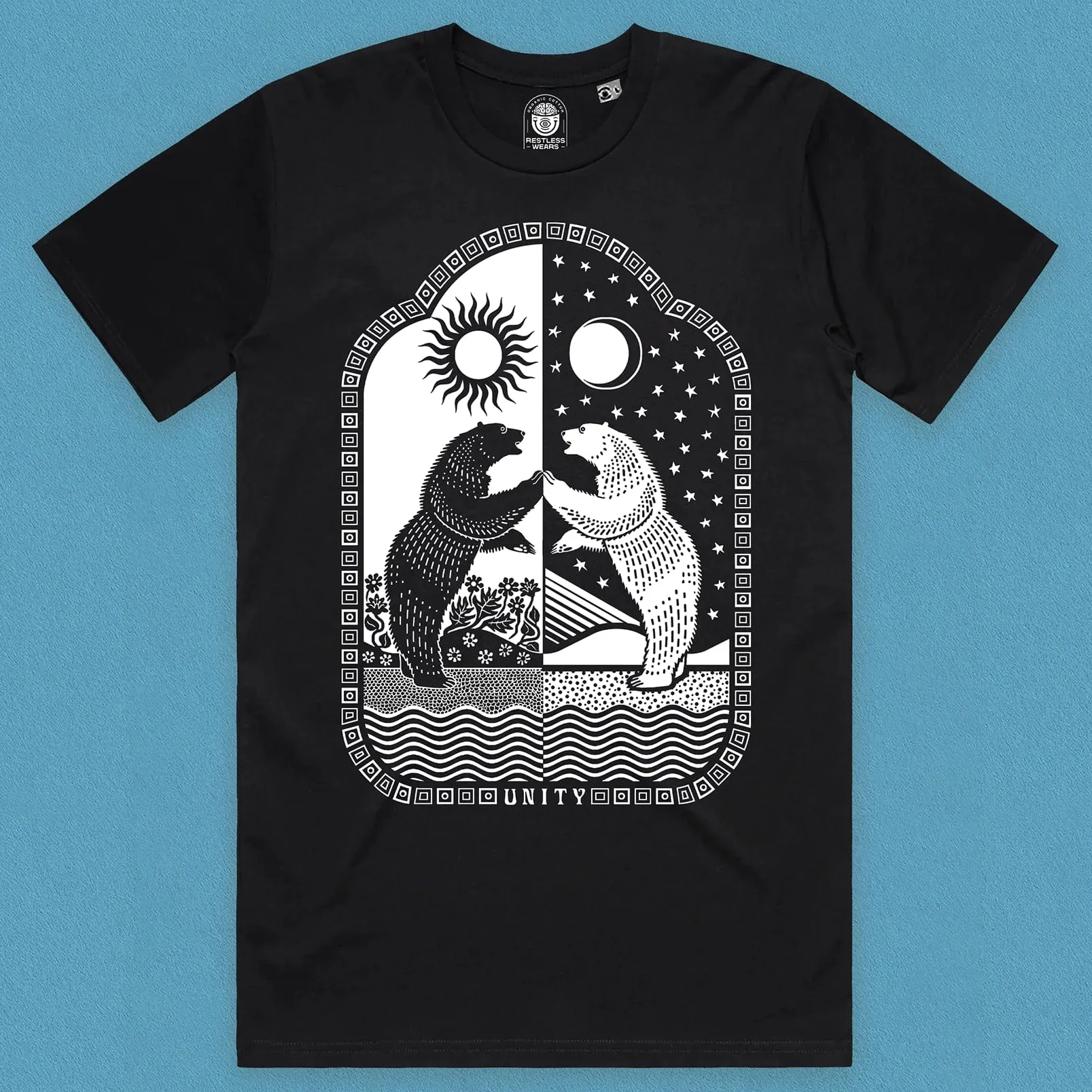 Unity Bear - Sun & Moon T-Shirt