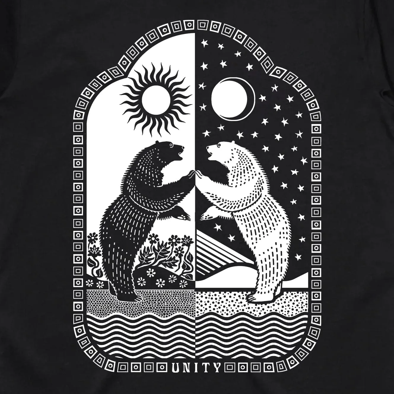 Unity Bear - Sun & Moon T-Shirt