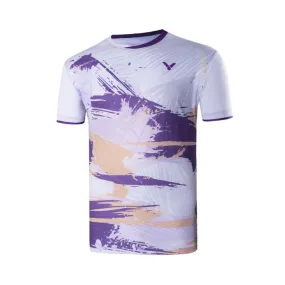 Victor T-35000TD J Unisex Badminton Game T-shirt (Lilac)