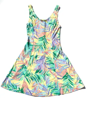 VINTAGE: Sun Dress - Pastel Palms