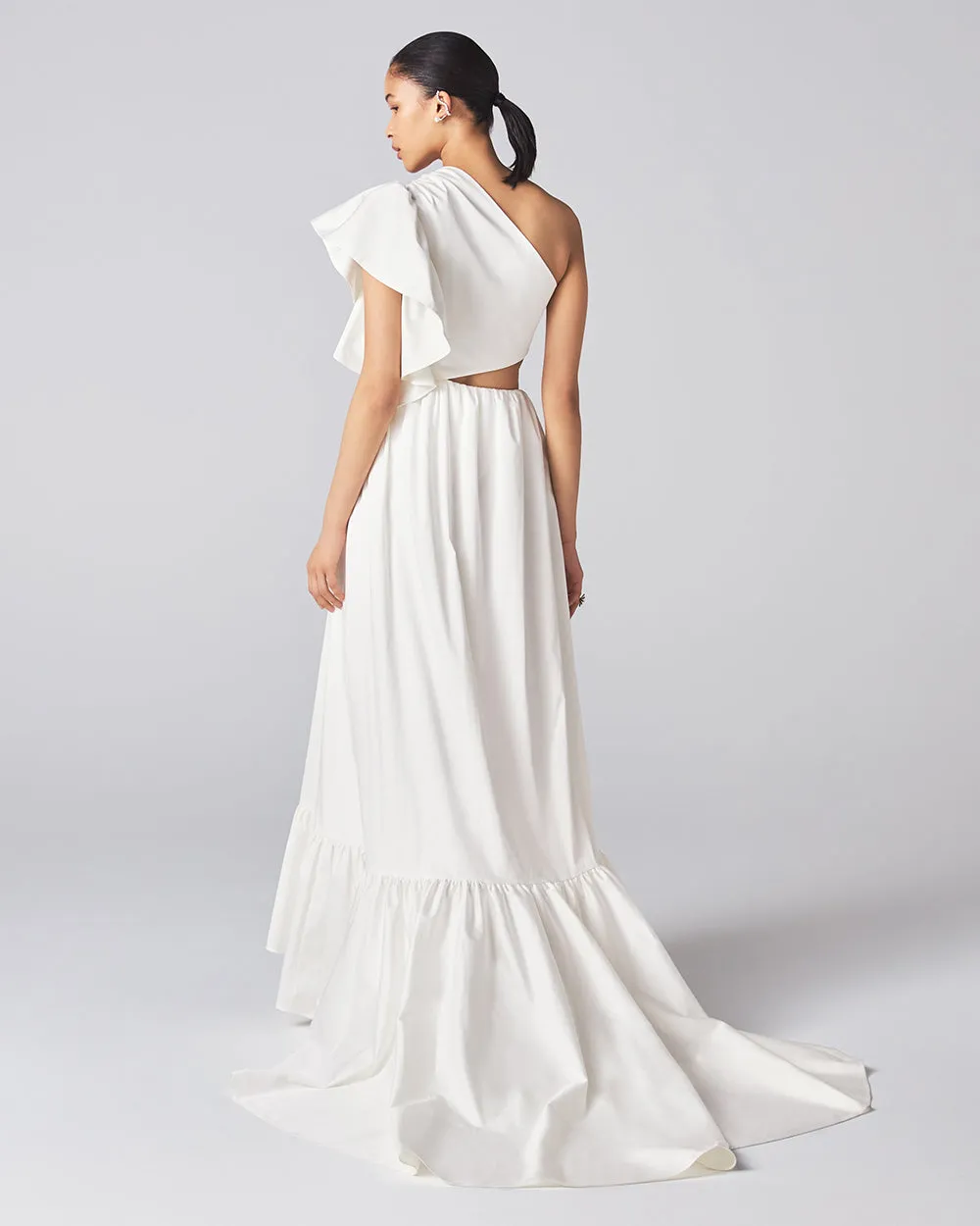 White Odori Midi Dress