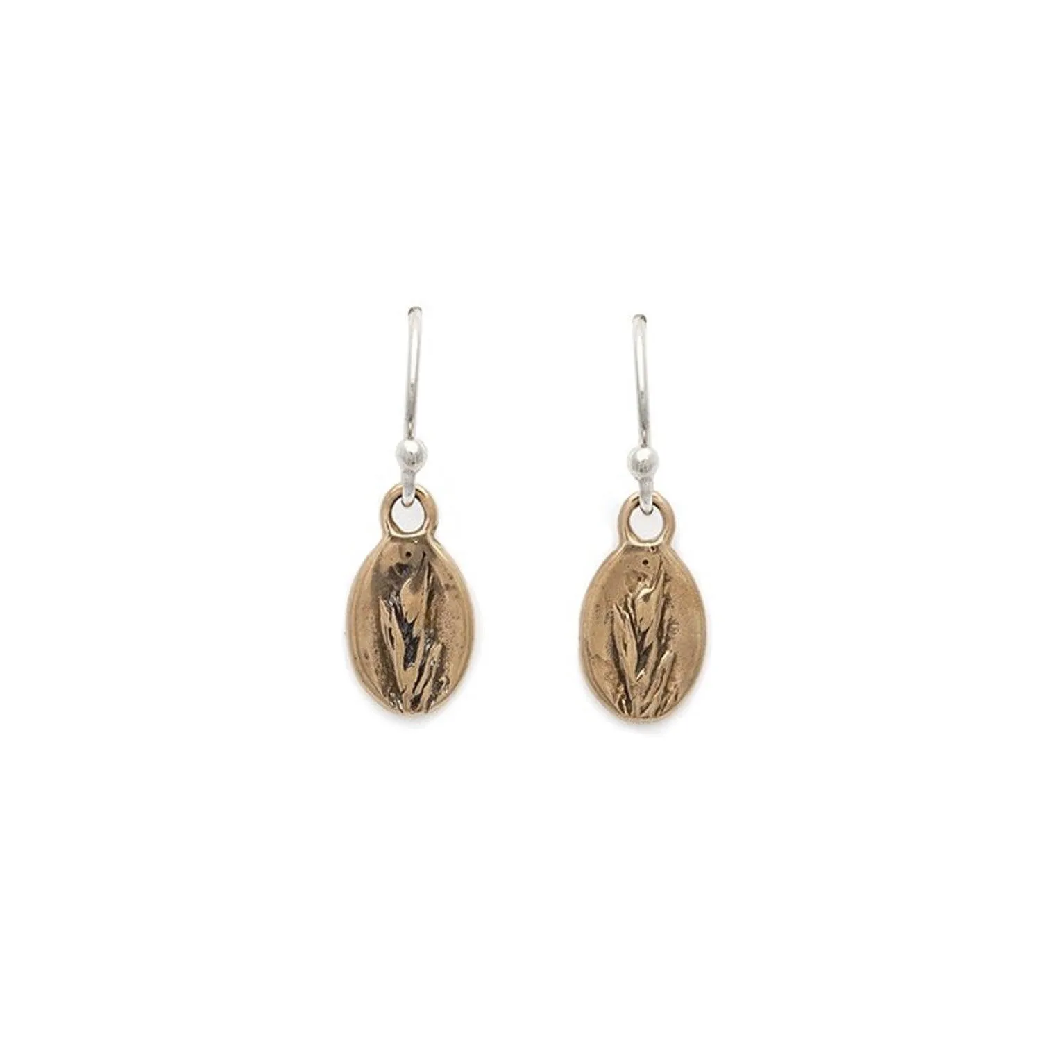 Wild Grass Earrings | Oval