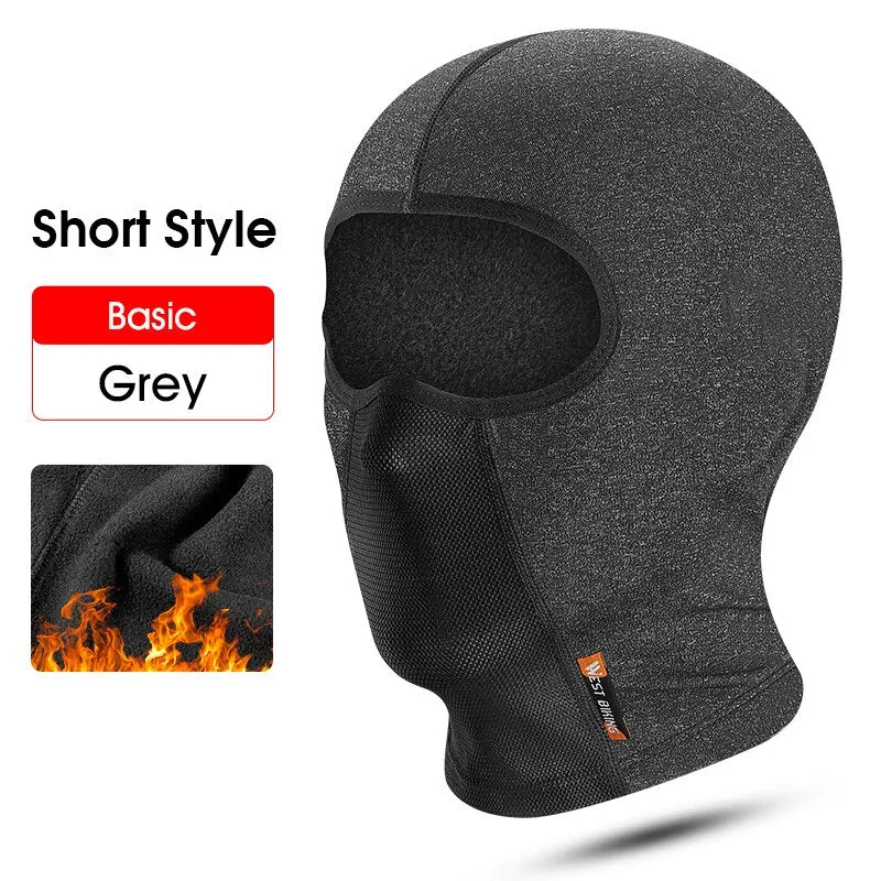 Winter Fleece Cycling Cap Hat Men Women Sport Scarf Balaclava Neck Warmer Windproof Ski Bicycle Motorcycle Running Headwear