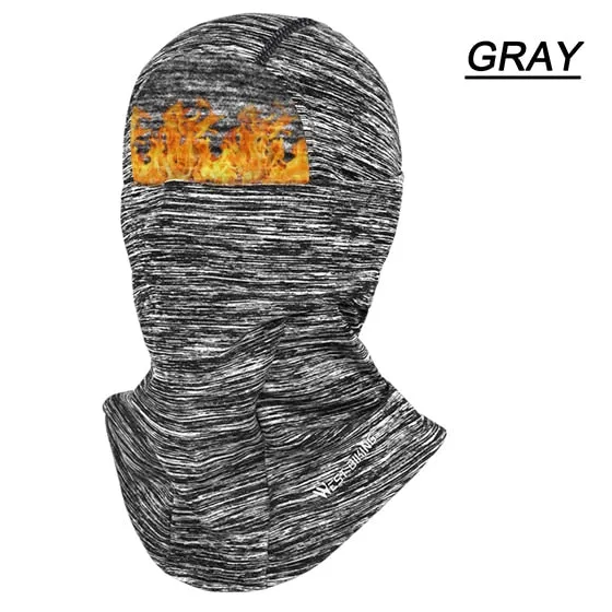 Winter Fleece Cycling Cap Hat Men Women Sport Scarf Balaclava Neck Warmer Windproof Ski Bicycle Motorcycle Running Headwear