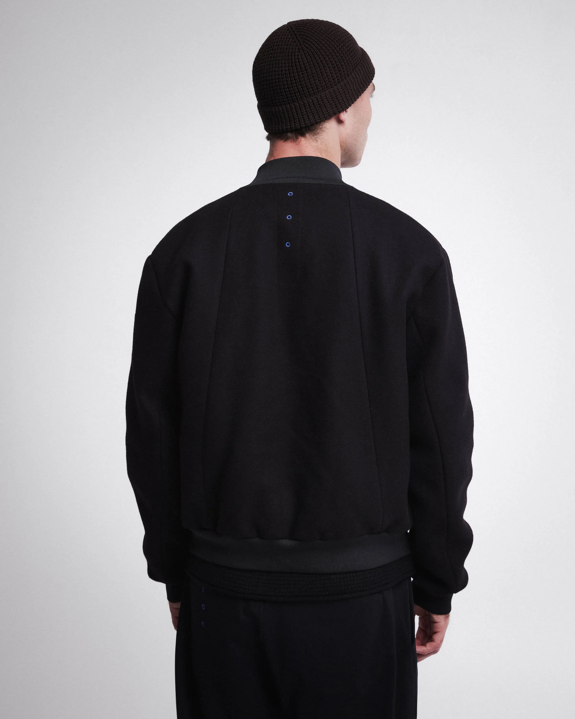 Wool Blouson Black PR402100