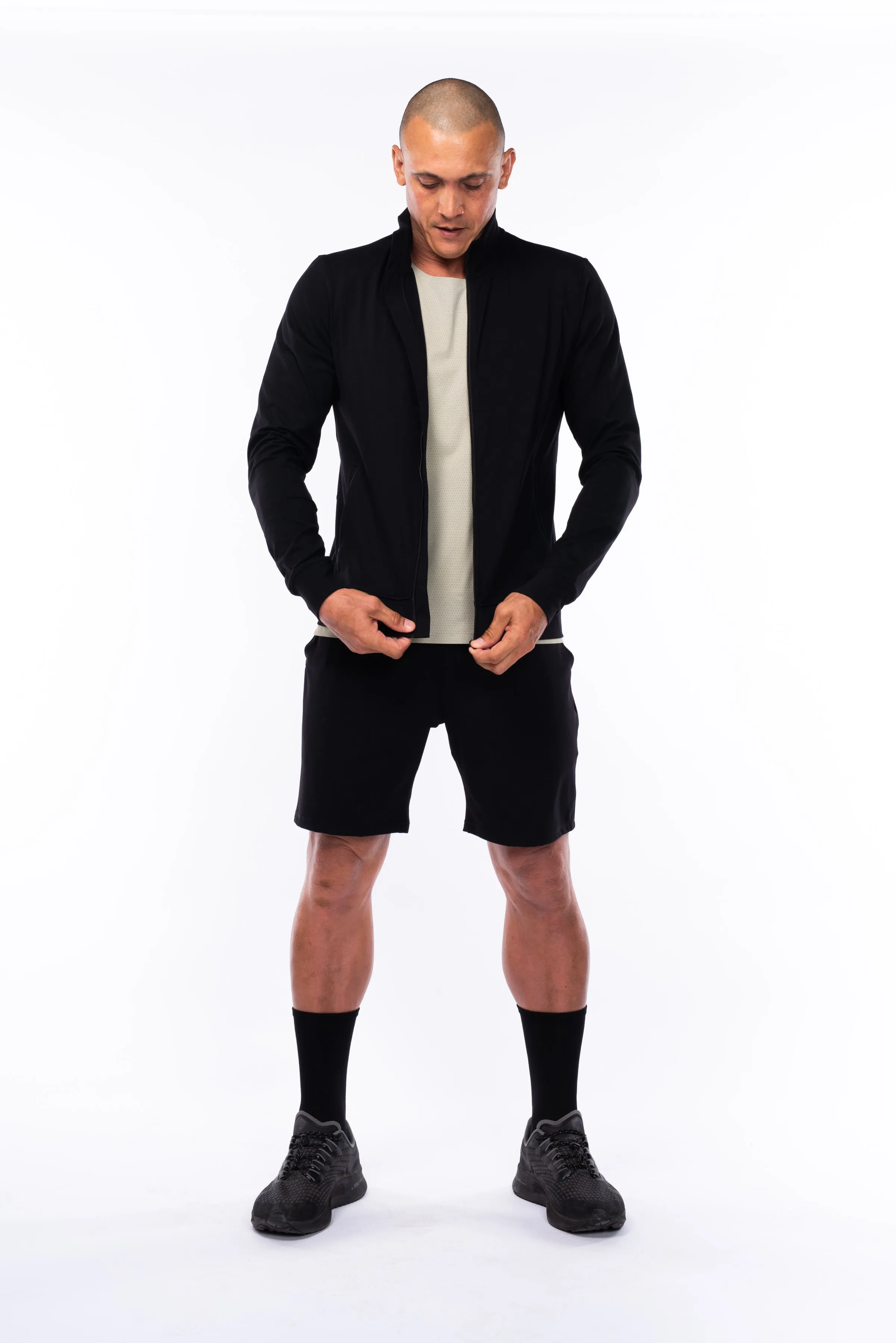 WYN Men's Limitless Jogger Short - Black