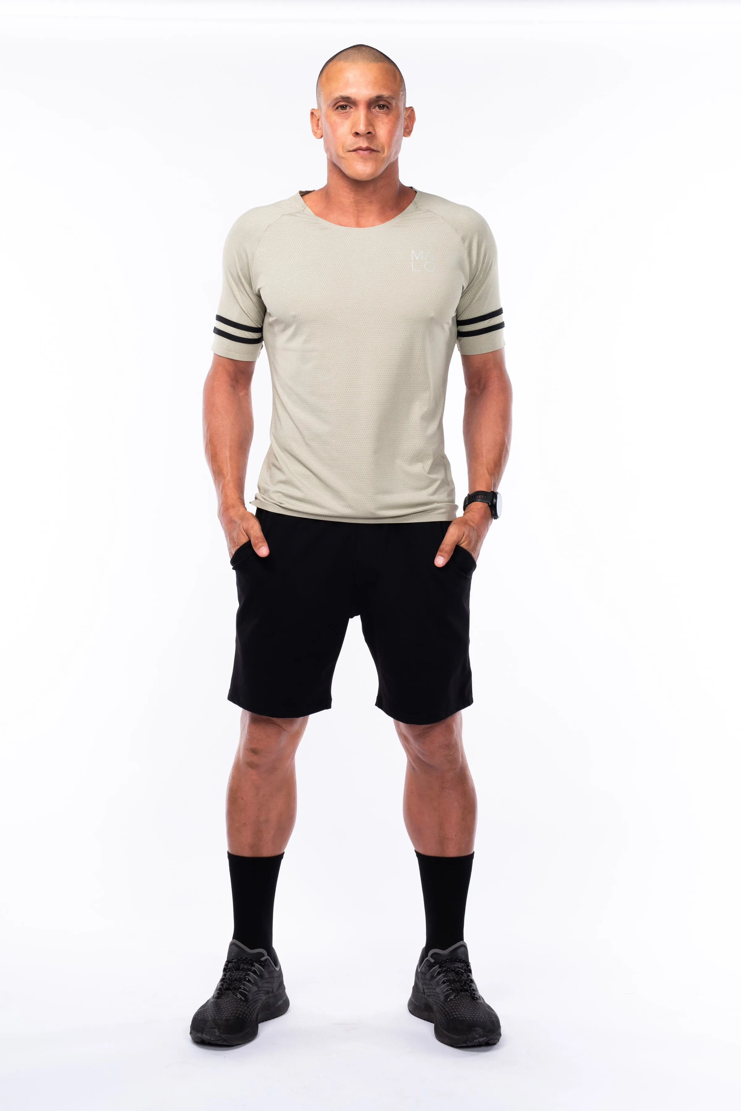 WYN Men's Limitless Jogger Short - Black