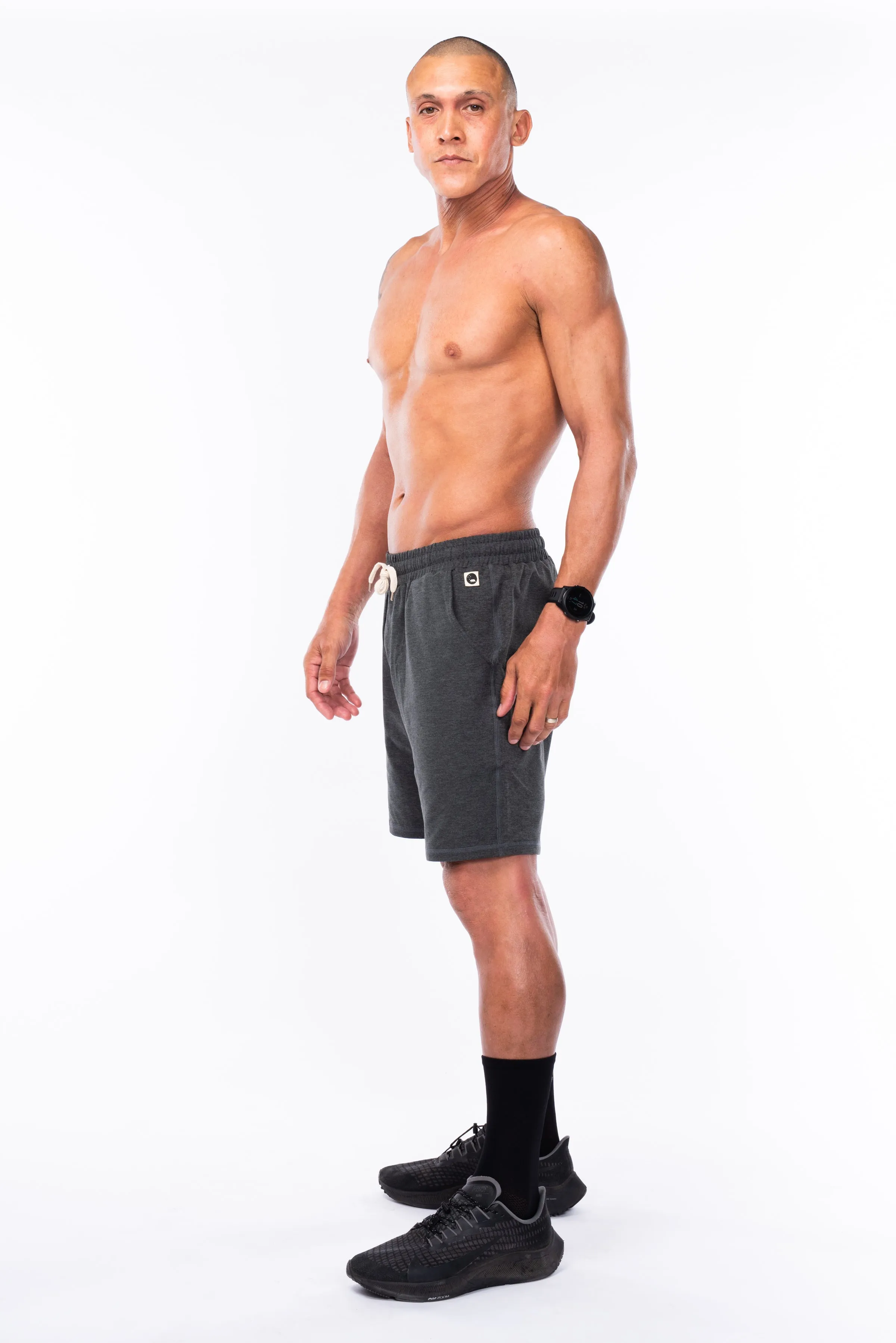 WYN Men's Limitless Jogger Short - Slate Heather