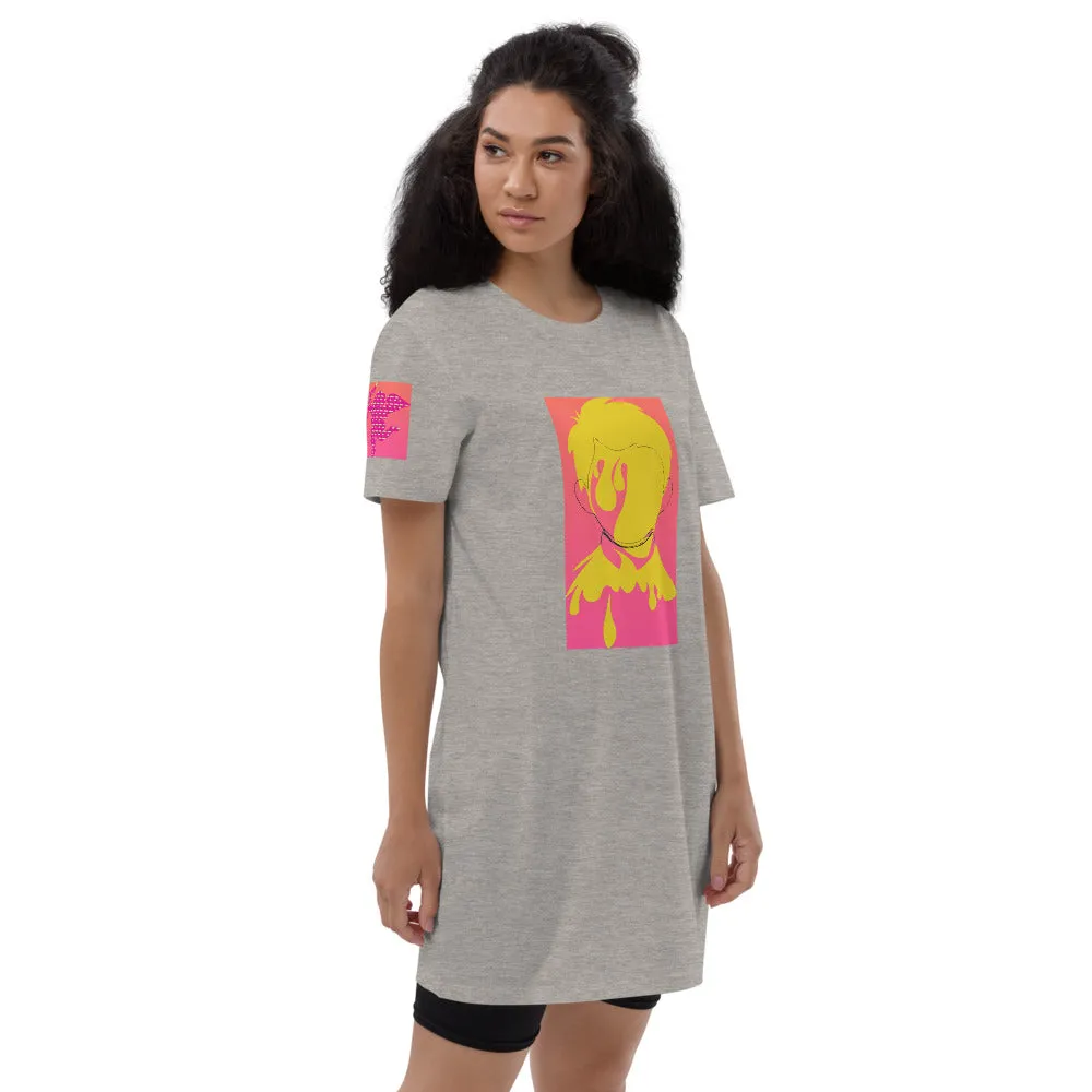 Yellow boy Organic cotton t-shirt dress