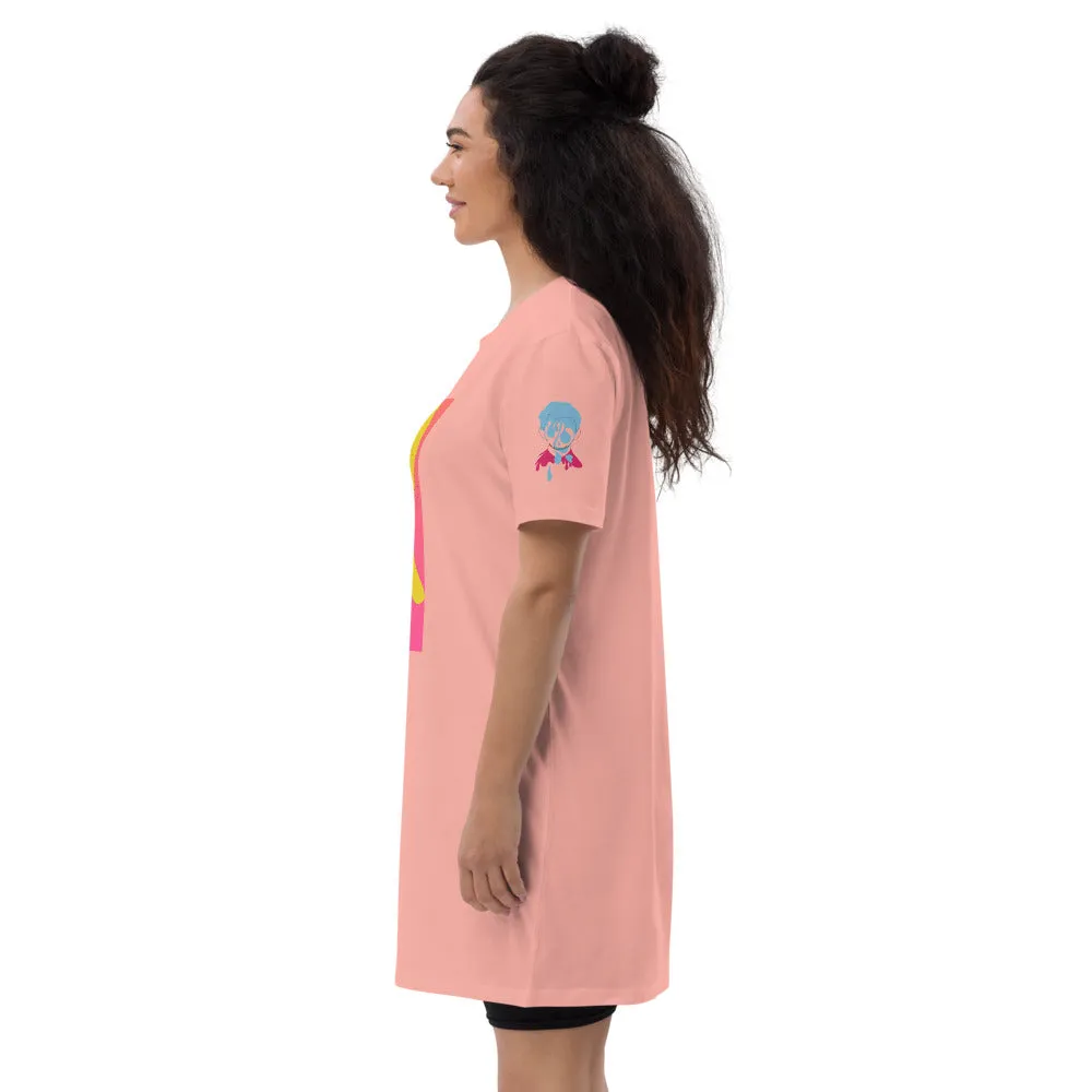 Yellow boy Organic cotton t-shirt dress