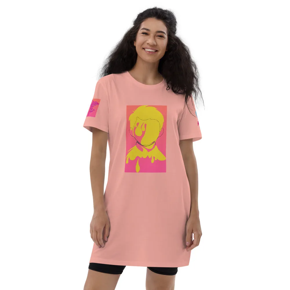 Yellow boy Organic cotton t-shirt dress