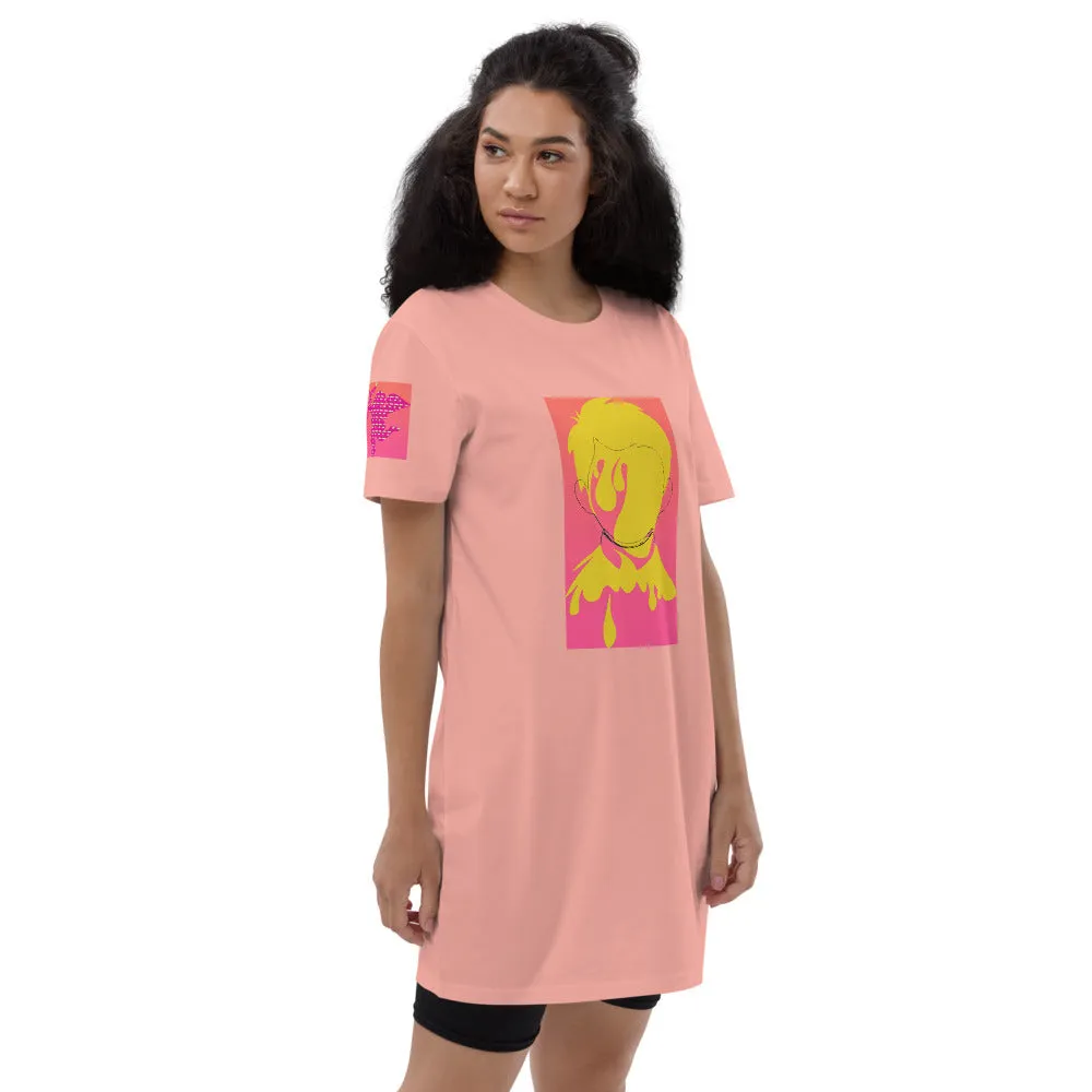 Yellow boy Organic cotton t-shirt dress