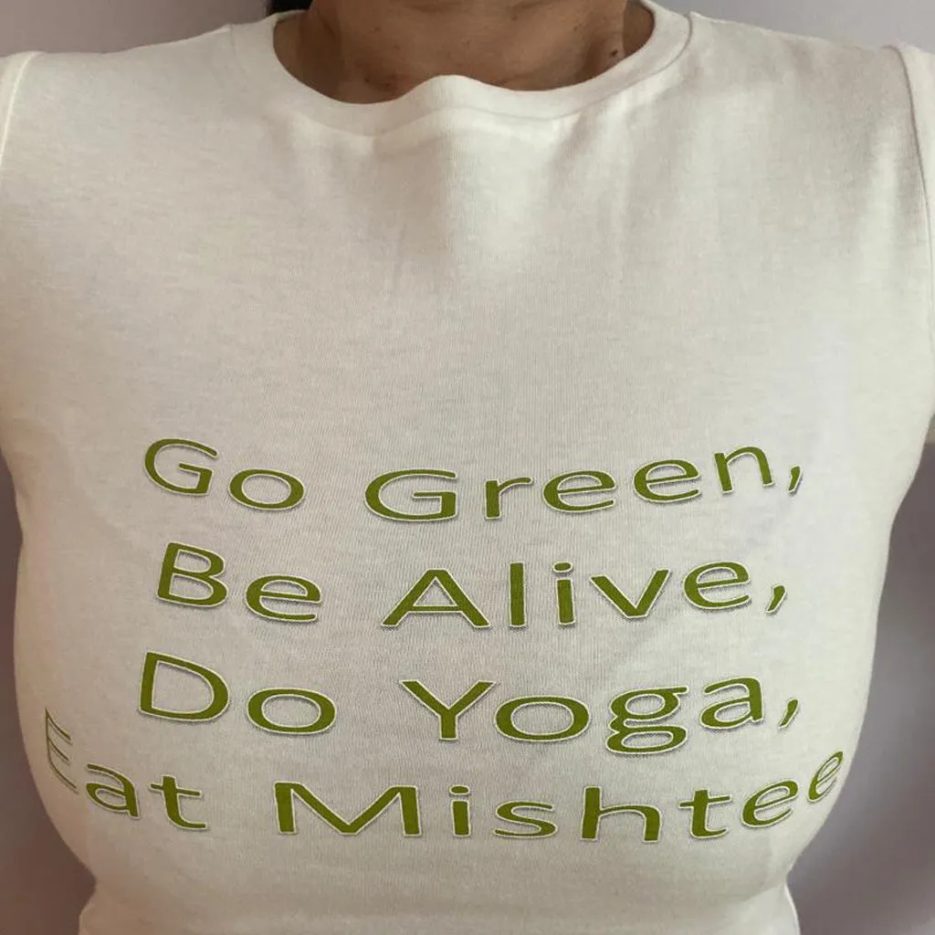 Yoga - Organic cotton T-shirt for women