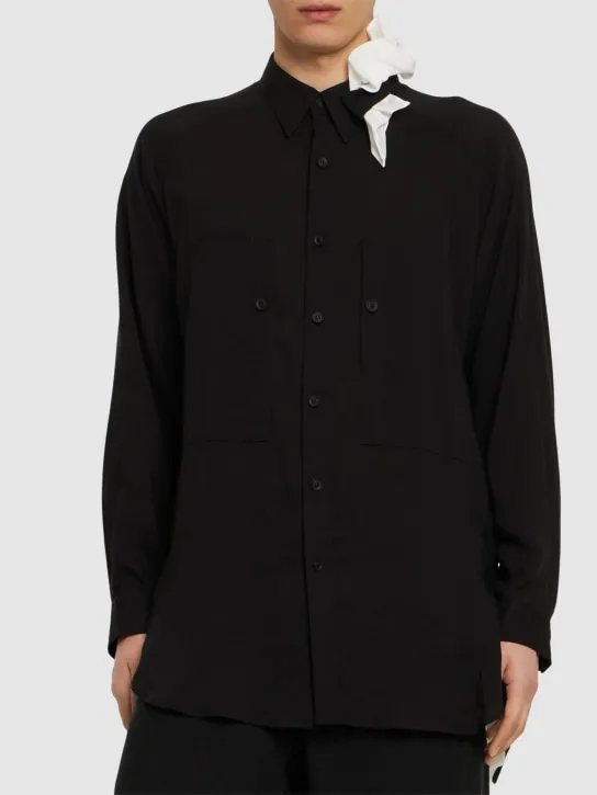 Yohji Yamamoto   A-unfixed shirt 