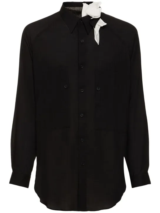 Yohji Yamamoto   A-unfixed shirt 