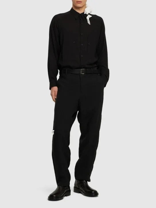 Yohji Yamamoto   A-unfixed shirt 